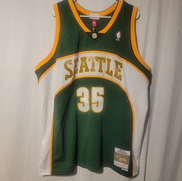 Mitchell & Ness NBA Seattle Supersonics Kevin Durant Swingman Jersey Size XXL - Picture 6 of 6